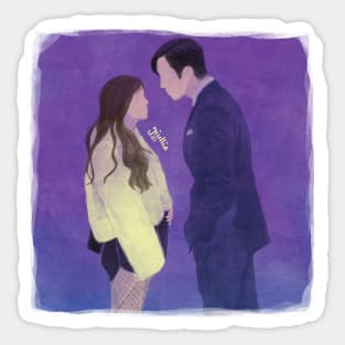 Business proposal FANART 01 - KangTae moo x Shin Ha ri Sticker